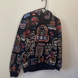 It is a nice colored sweater and it is like new